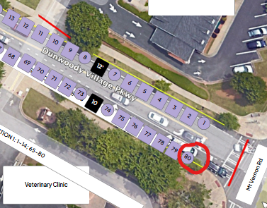 I will be in Booth 80 near Mt Vernon Rd.